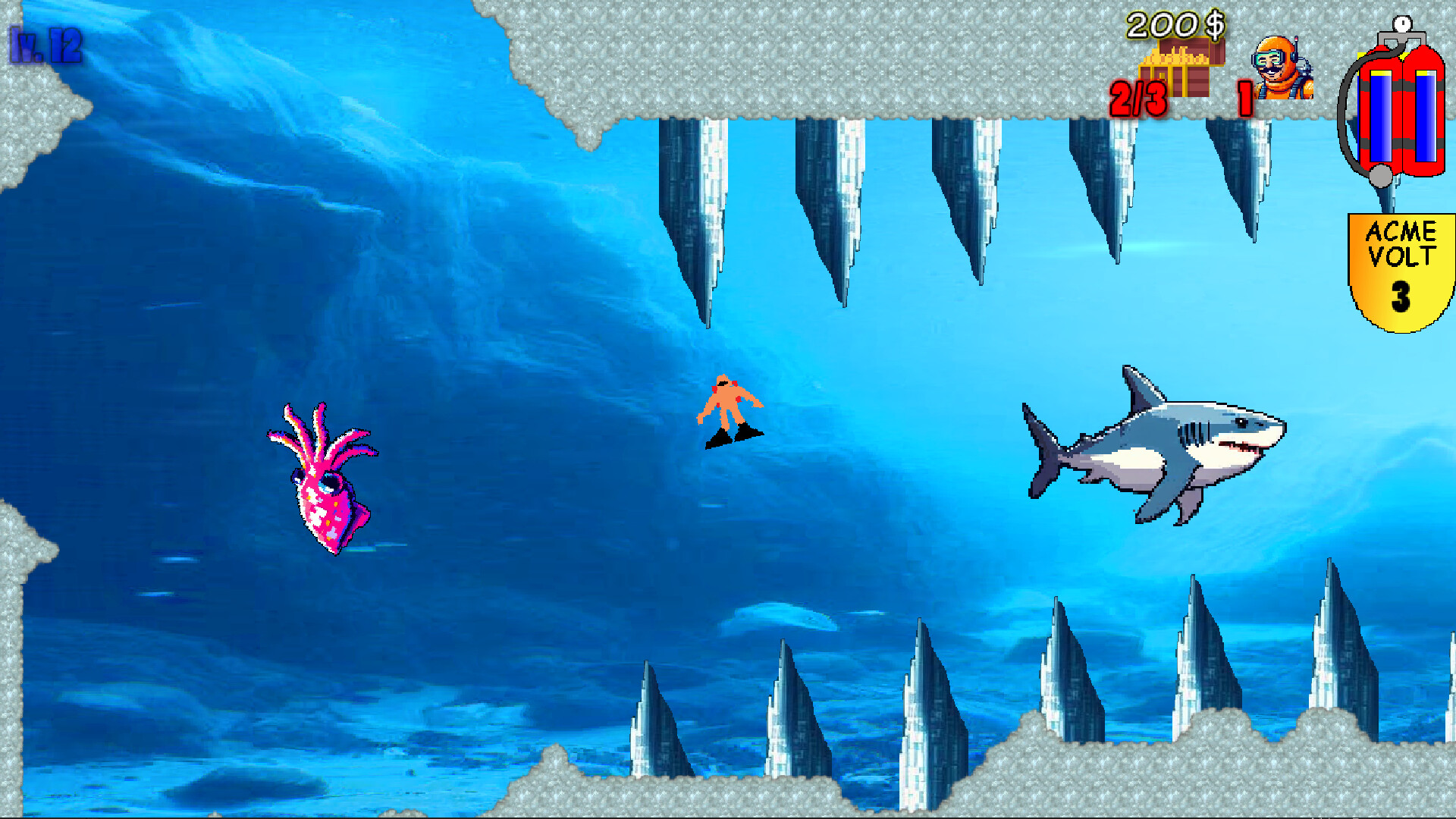Shark's Treasures Adventure screenshot 2