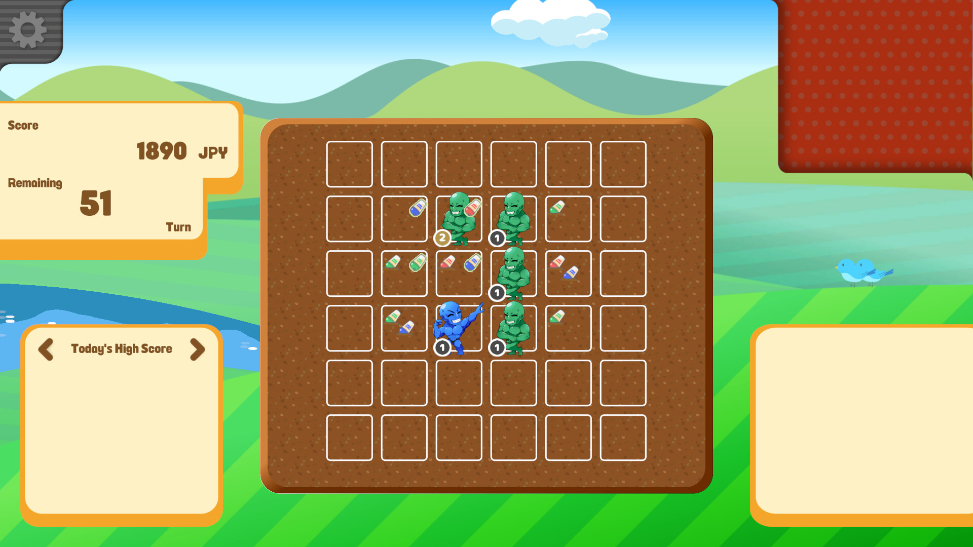 Macho Harvest ~ Muscular Harvest Puzzle ~ screenshot 1