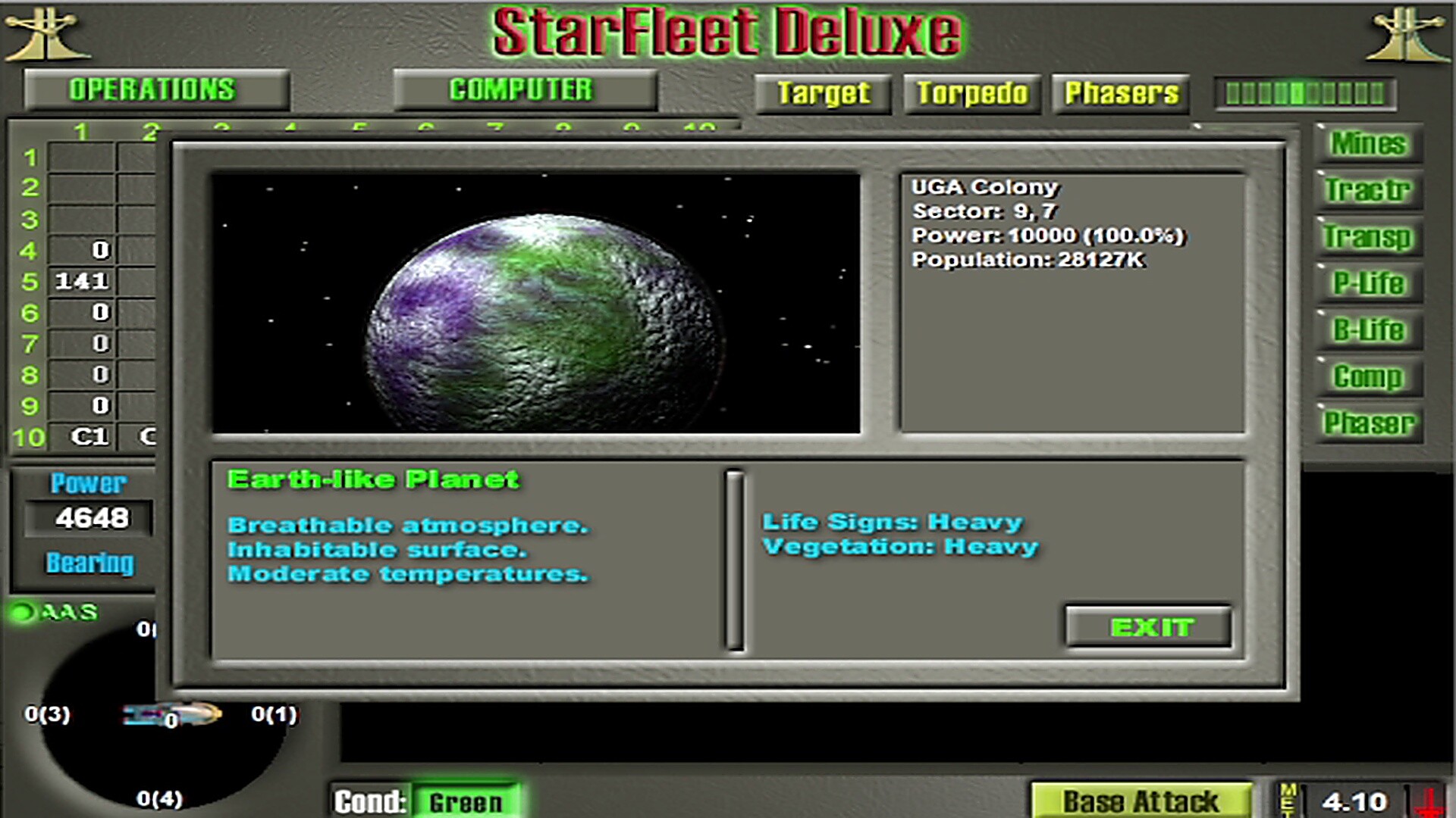 Star Fleet Deluxe screenshot 12