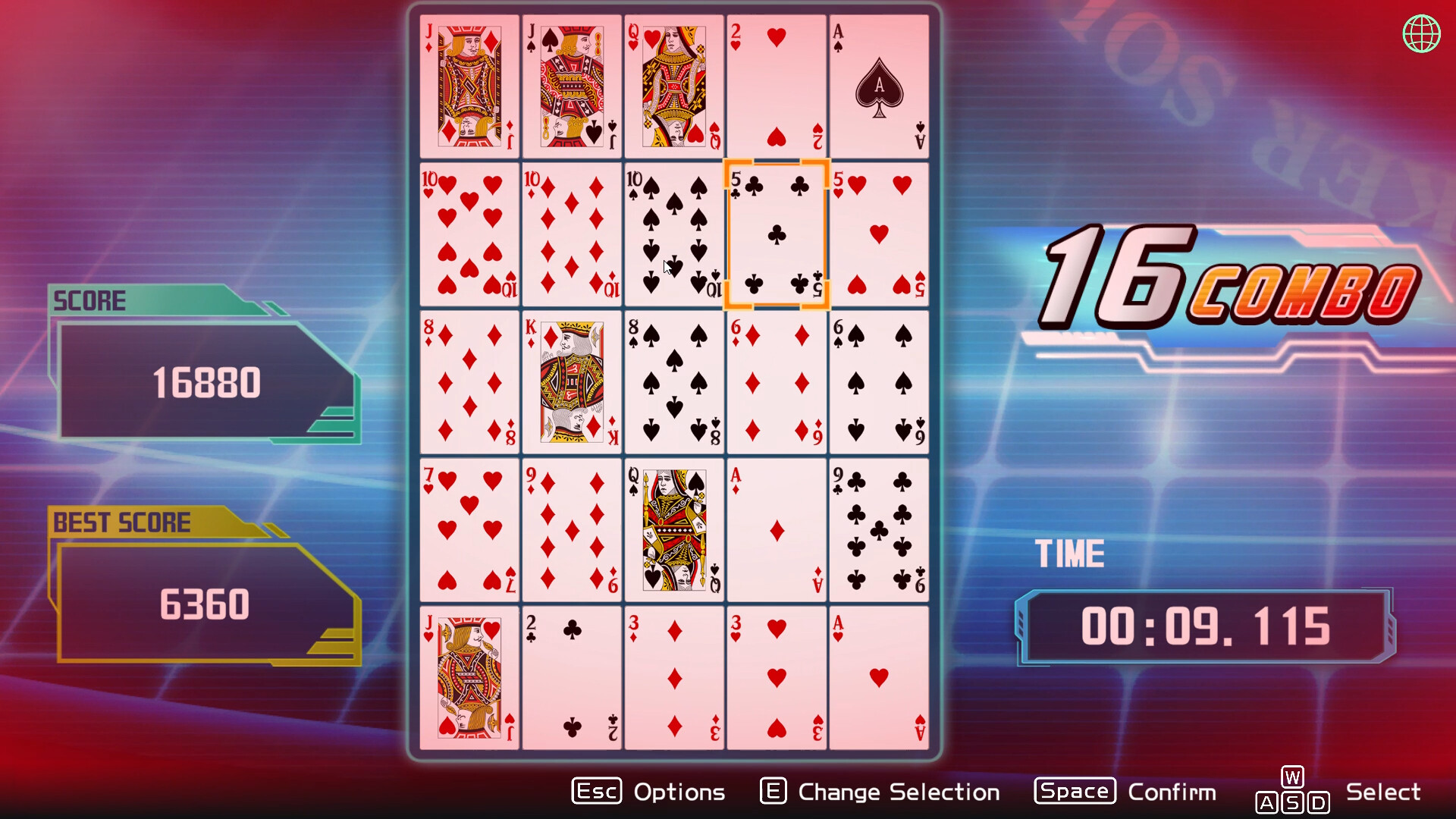 PokerSolitaire screenshot 2