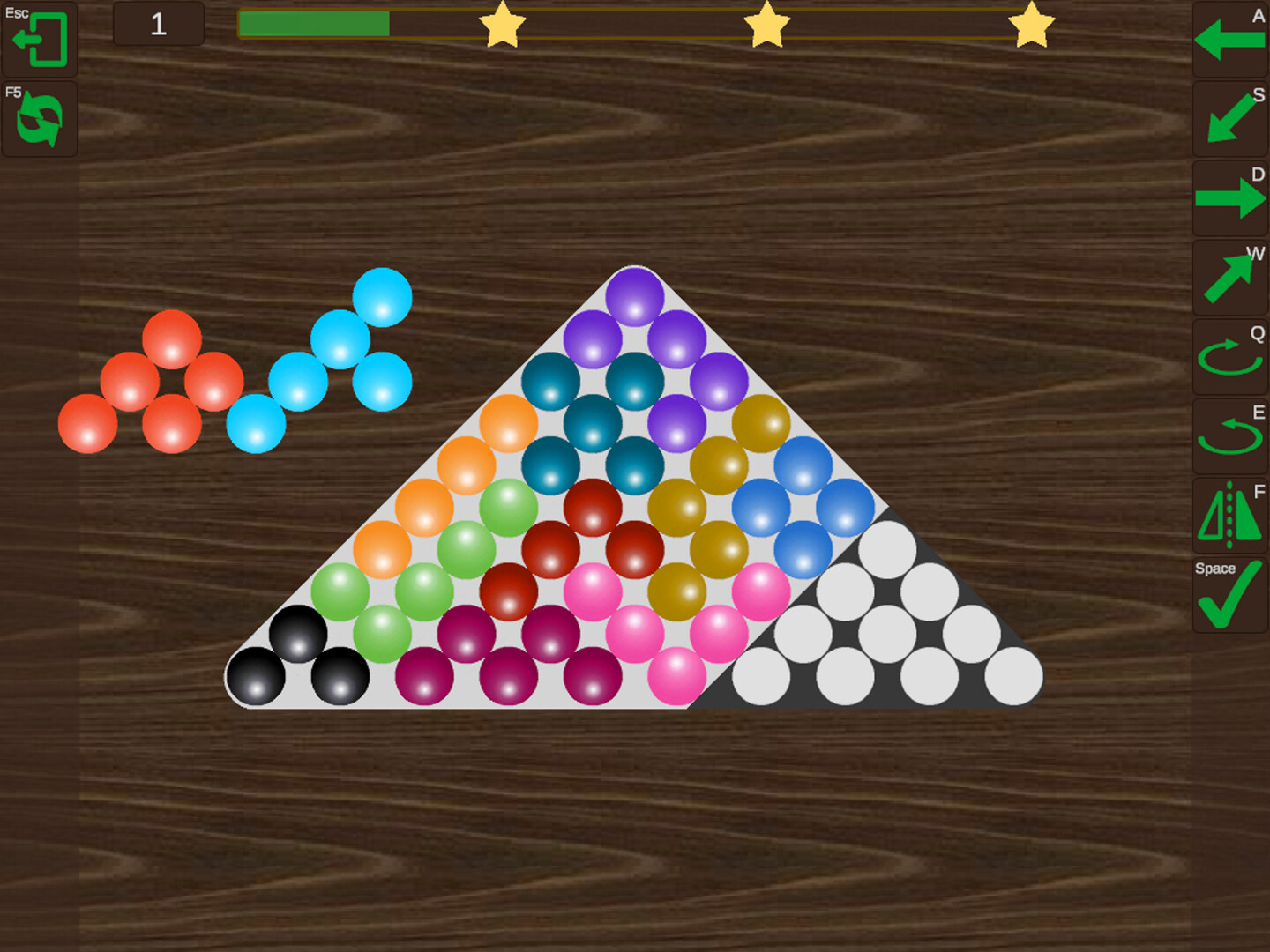 Pyramid Puzzle screenshot 2