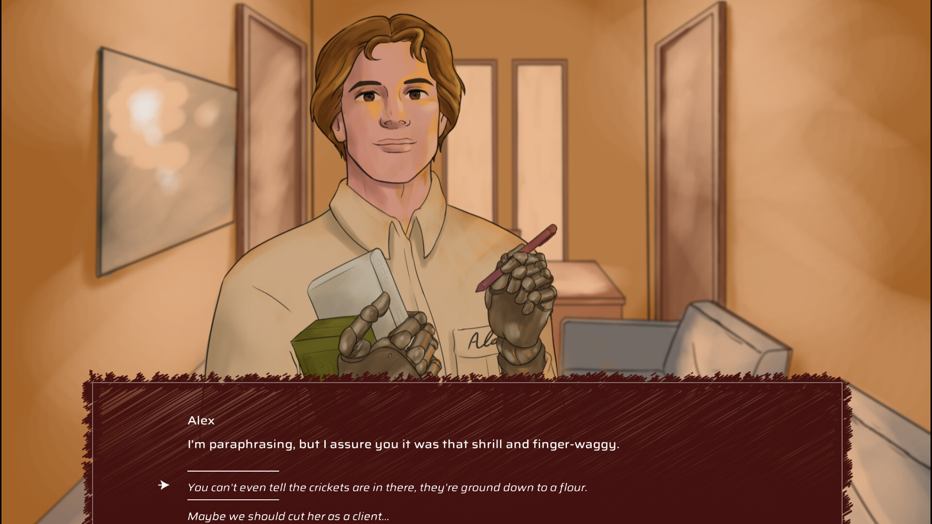 The Gilded Lady: Life and Love in a Cyborg Shop screenshot 1