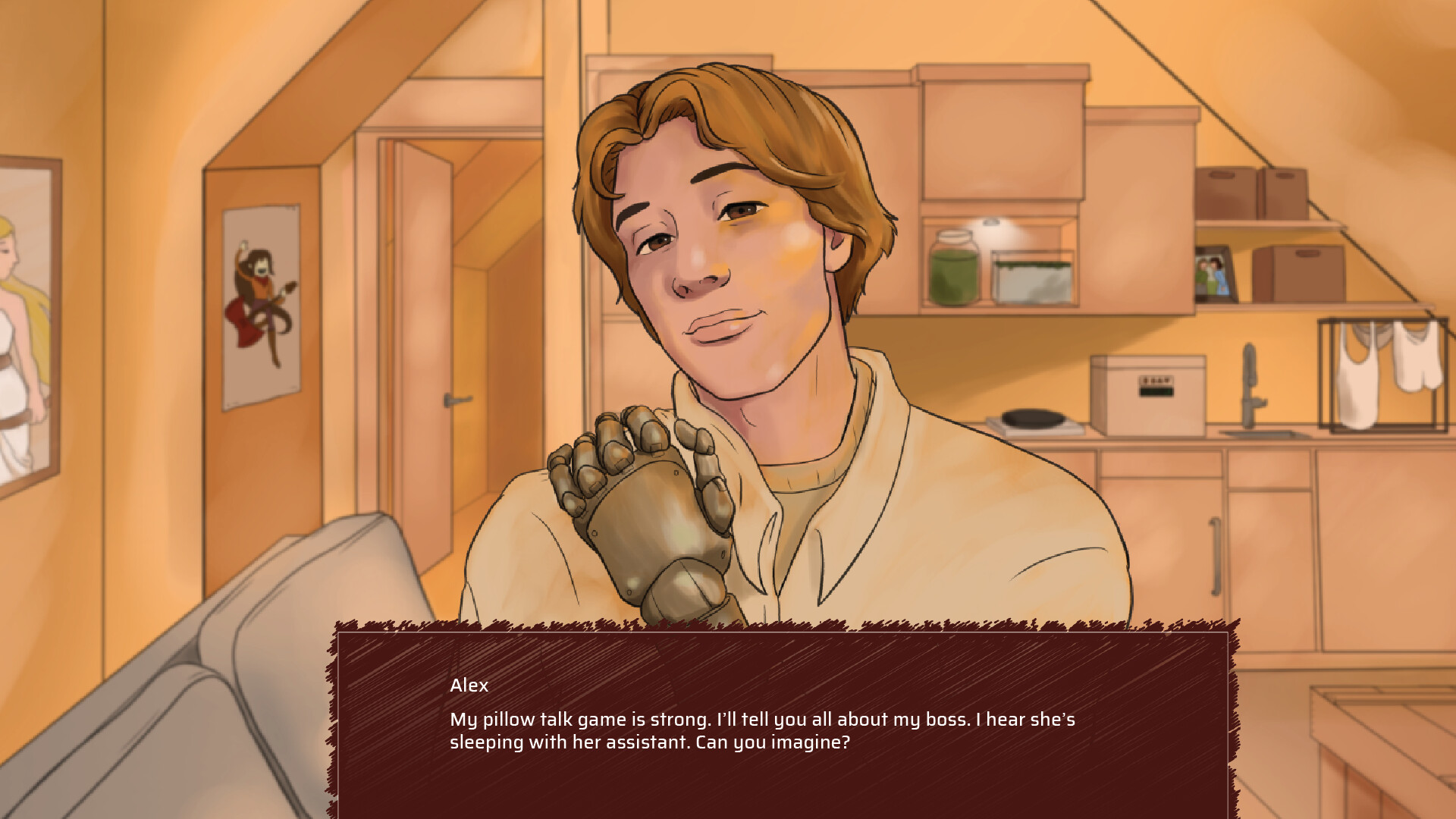 The Gilded Lady: Life and Love in a Cyborg Shop screenshot 8
