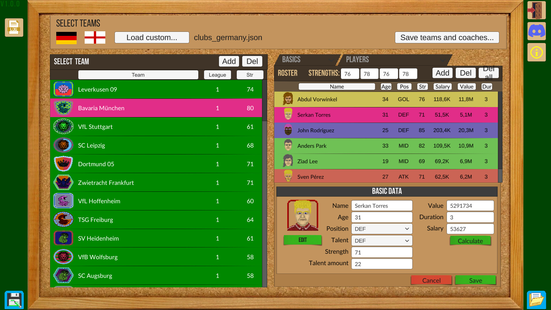 Boeckham's Football Manager screenshot 20
