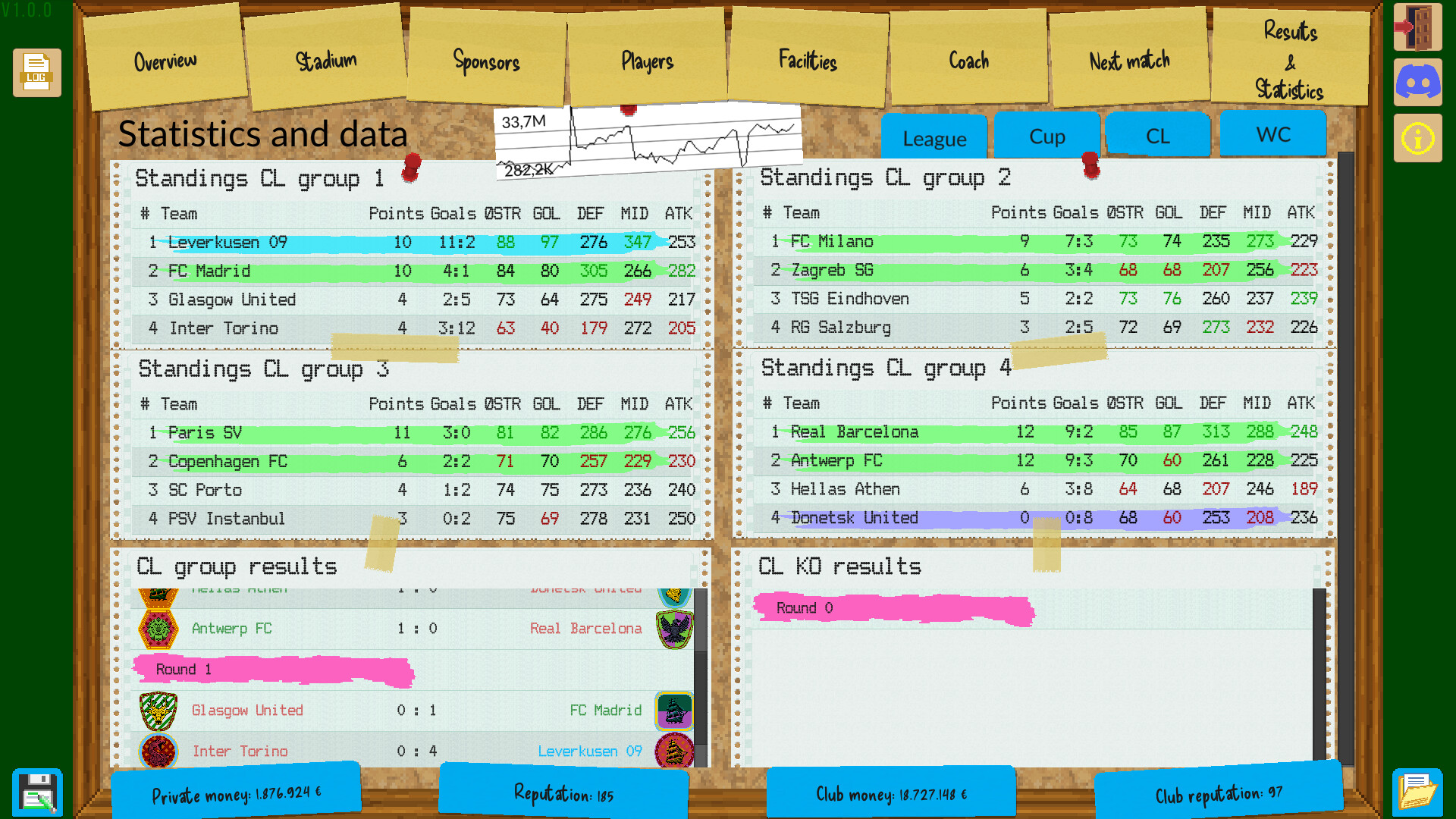 Boeckham's Football Manager screenshot 17