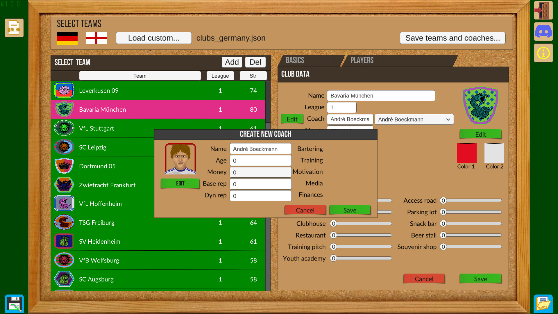 Boeckham's Football Manager screenshot 19