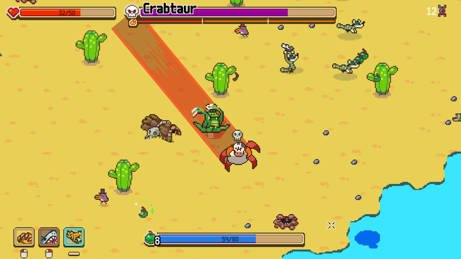 Everything is Crab: The Animal Evolution Roguelite screenshot 2