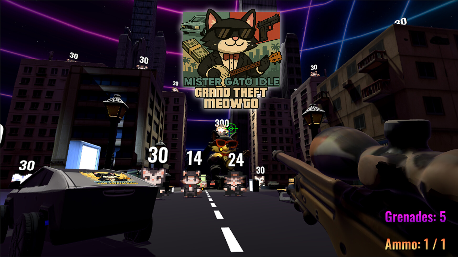 Mister Gato Idle - The Meowsiah screenshot 3