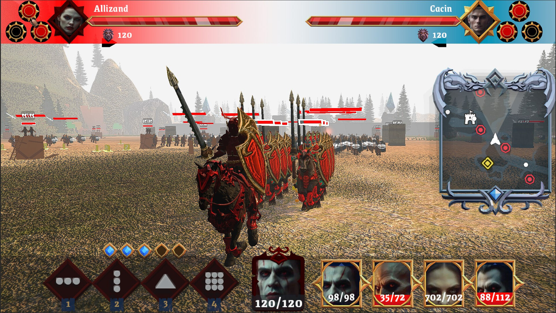 Blood Curse Legions screenshot 2