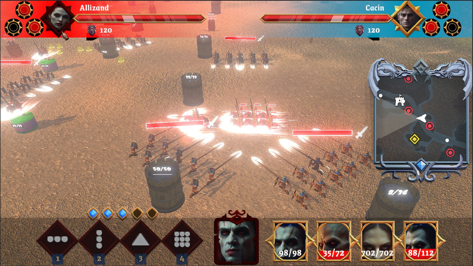 Blood Curse Legions screenshot 3