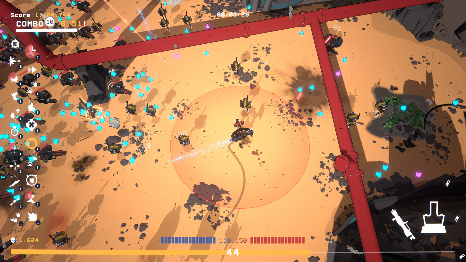 SpinWave Survivors screenshot 1