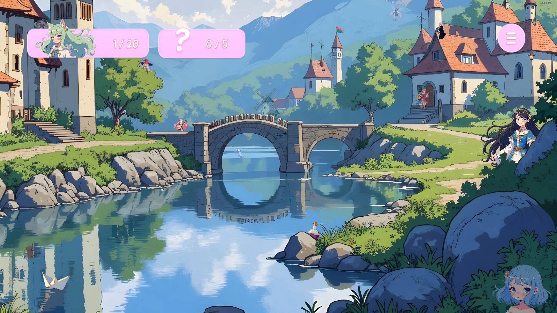 Hidden Anime Girls screenshot 2