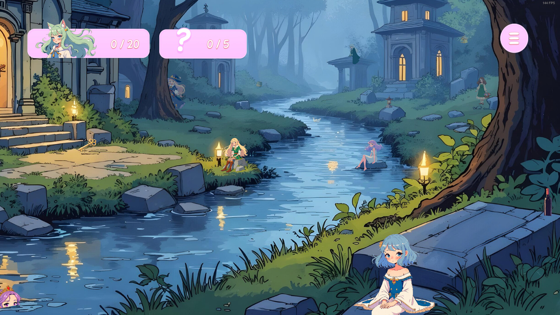 Hidden Anime Girls screenshot 1