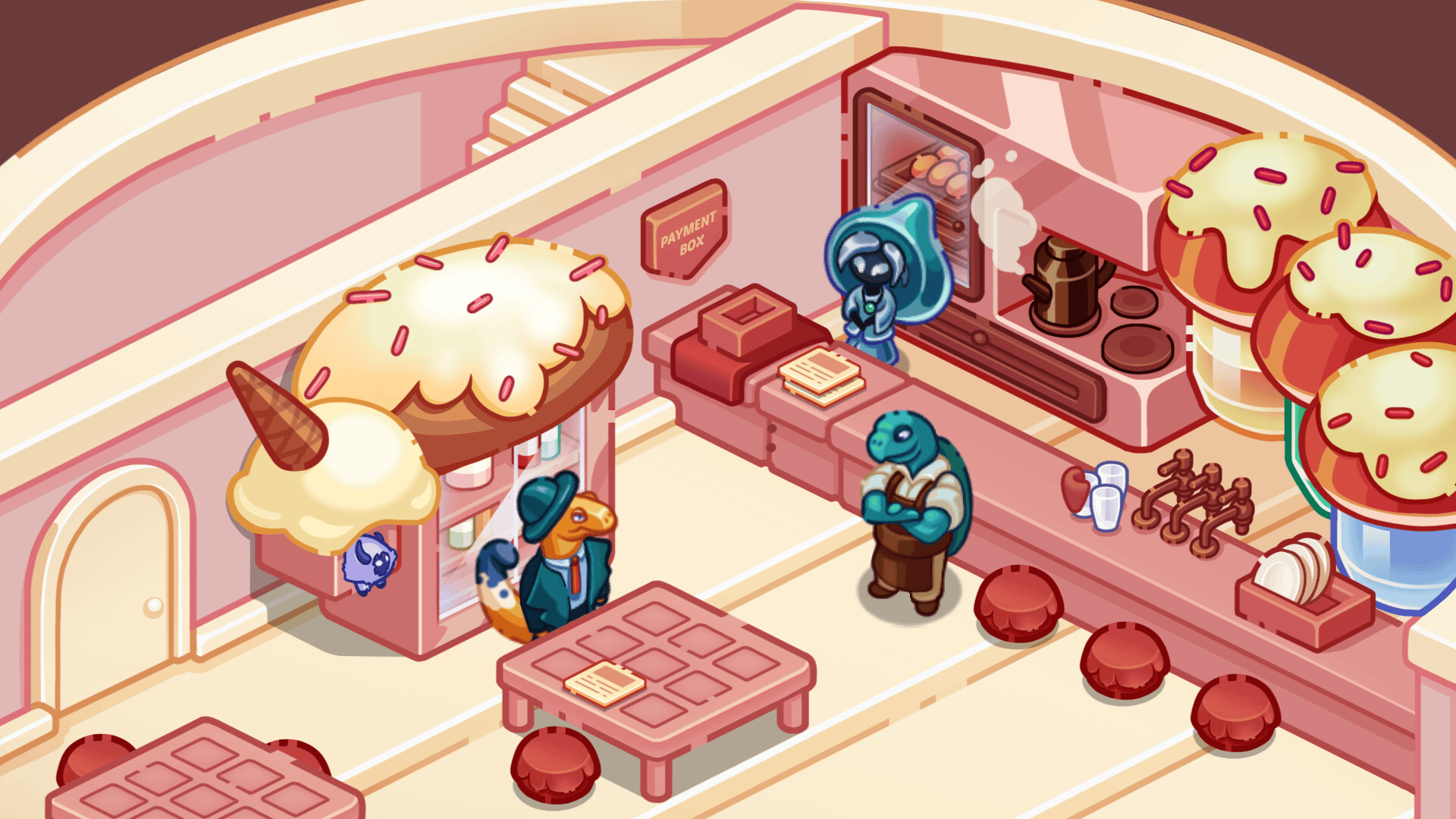 Candyville Cafe screenshot 1