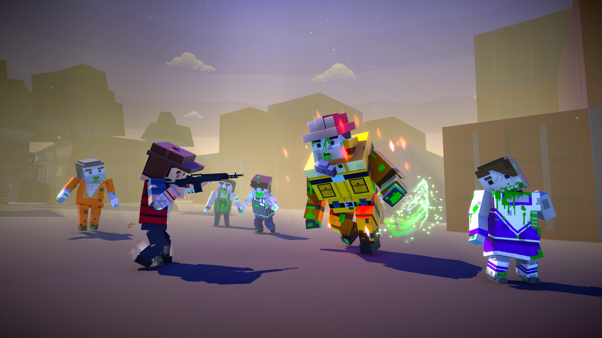 Zombie Blocks: Pixel Shooter Gun screenshot 8