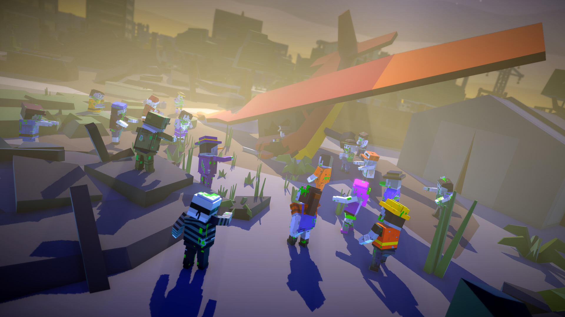 Zombie Blocks: Pixel Shooter Gun screenshot 9