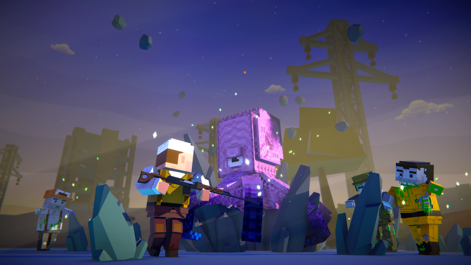 Zombie Blocks: Pixel Shooter Gun screenshot 10