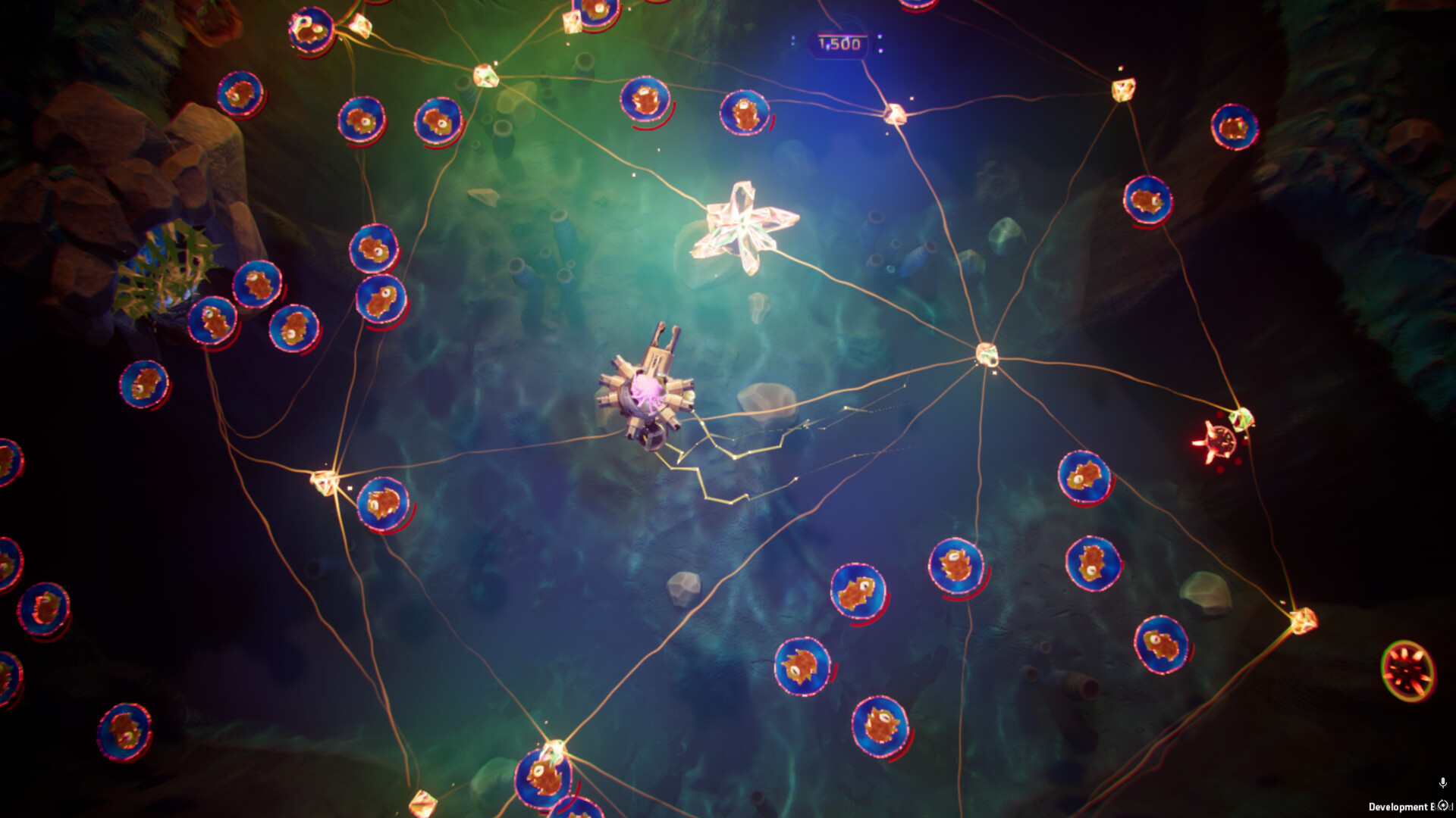 Crystal Quest: Electron screenshot 1