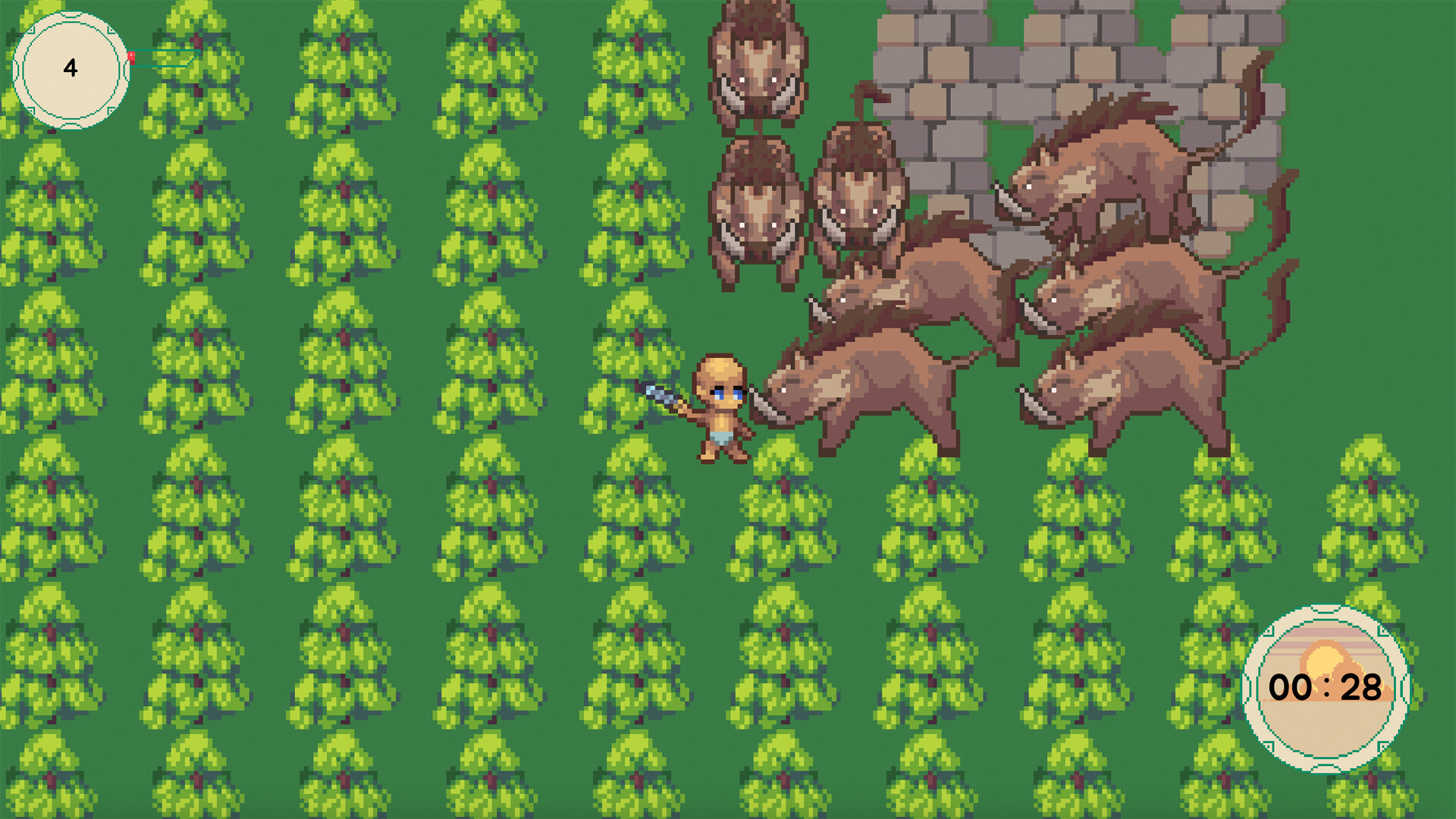 Wild boar survival screenshot 5