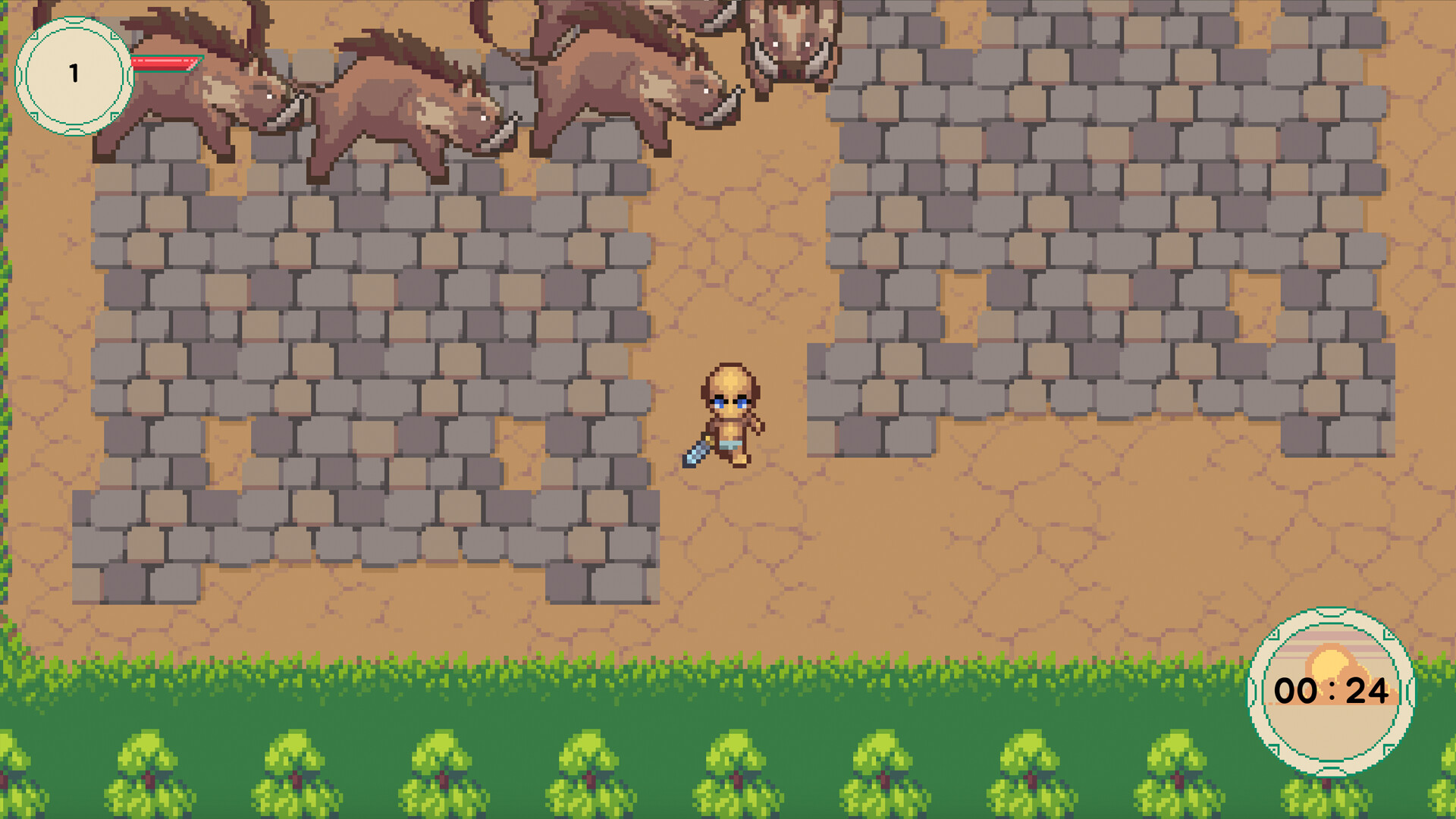 Wild boar survival screenshot 4