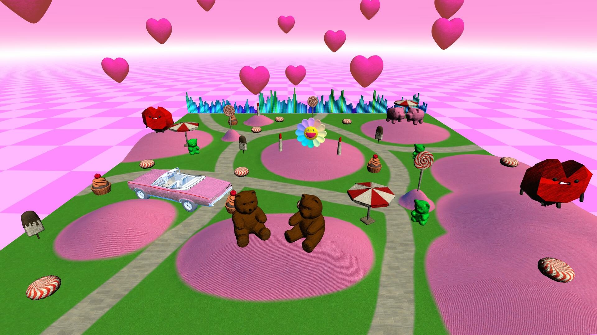 Rhythm Town: Music Visualizer screenshot 1