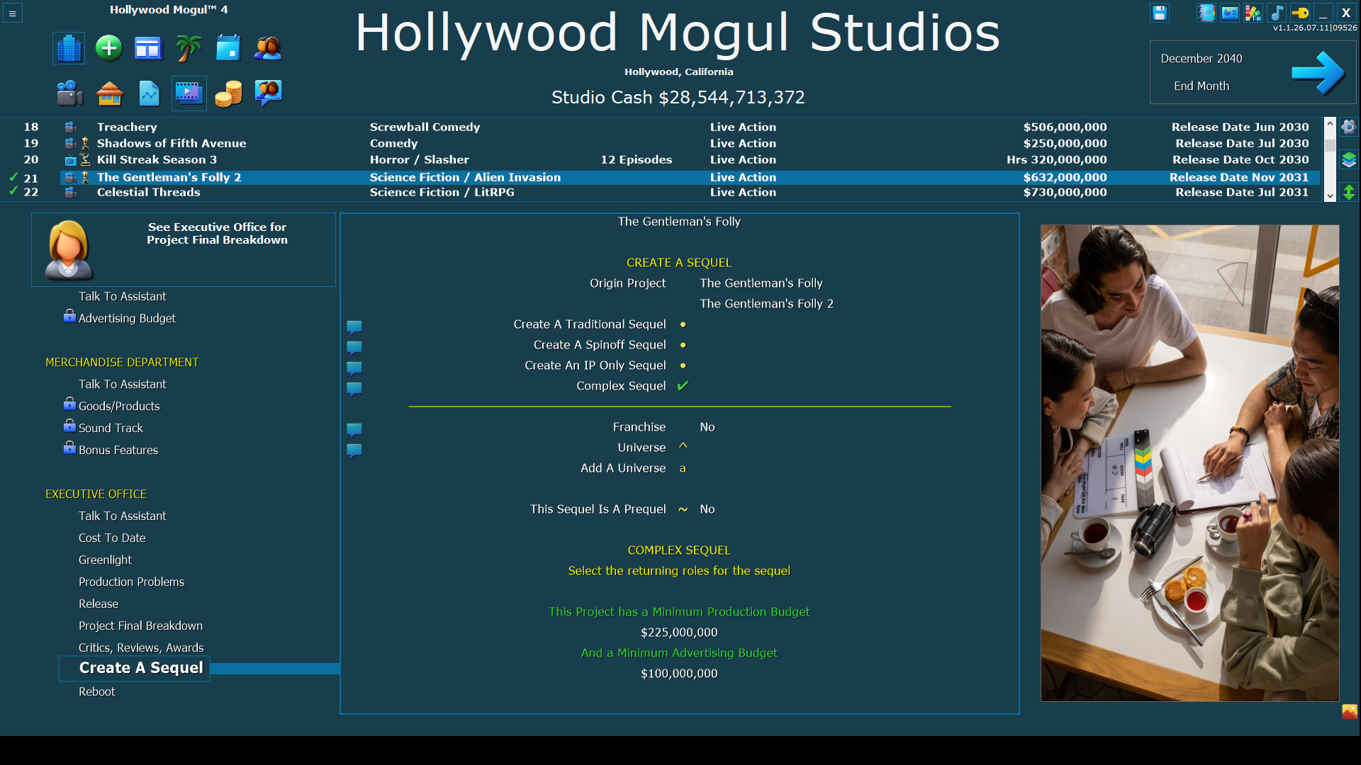 Hollywood Mogul 4 screenshot 20