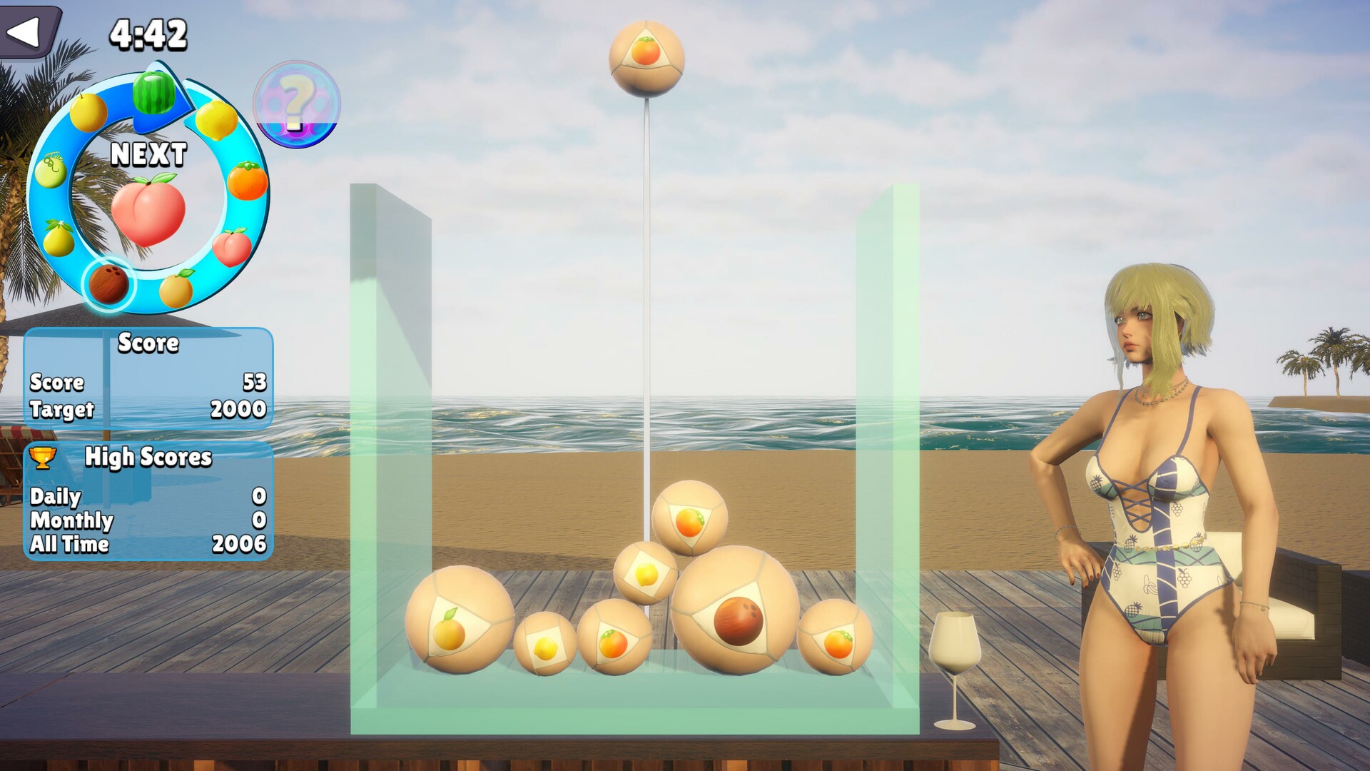 Megamelon: Suika Beach screenshot 4