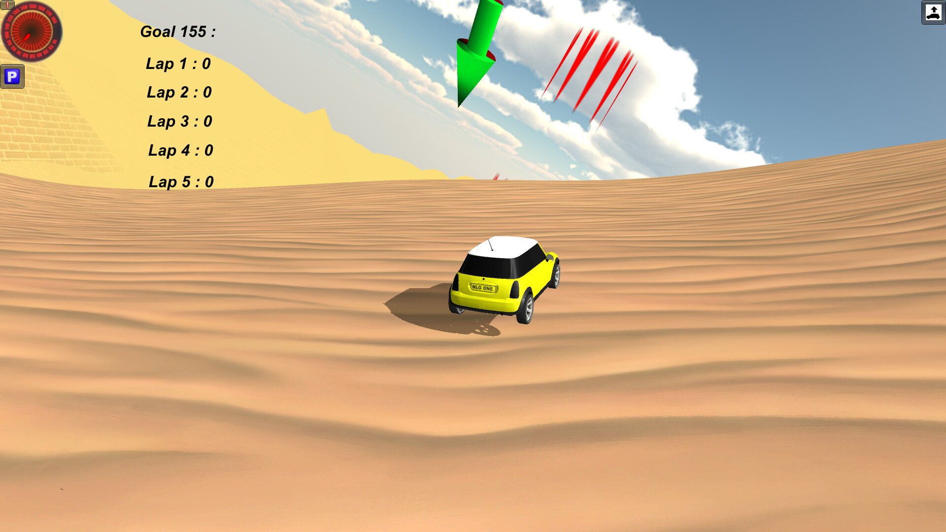 Crazy Racer screenshot 1