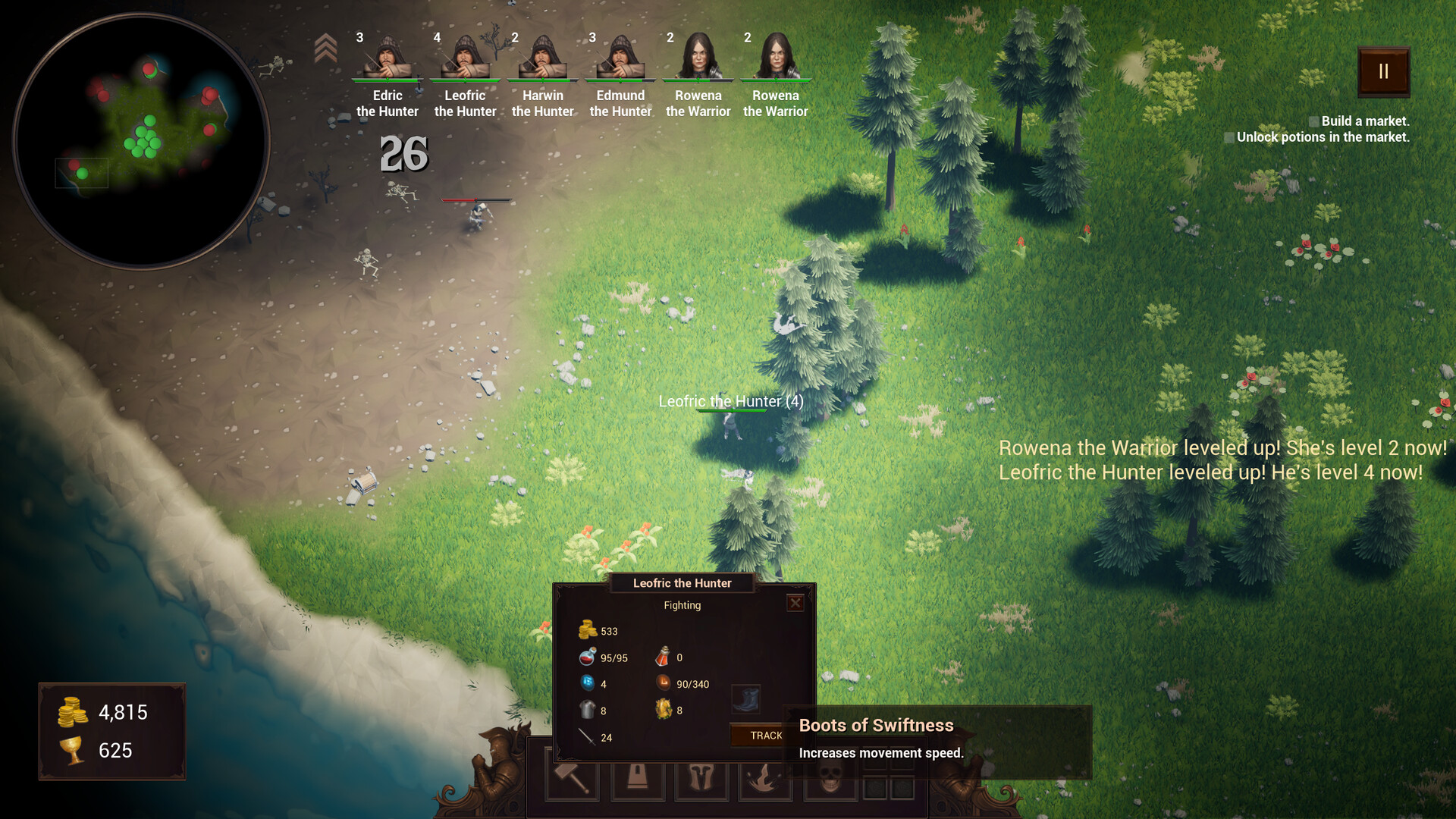 Crownbound - Fantasy Kingdom Sim screenshot 1