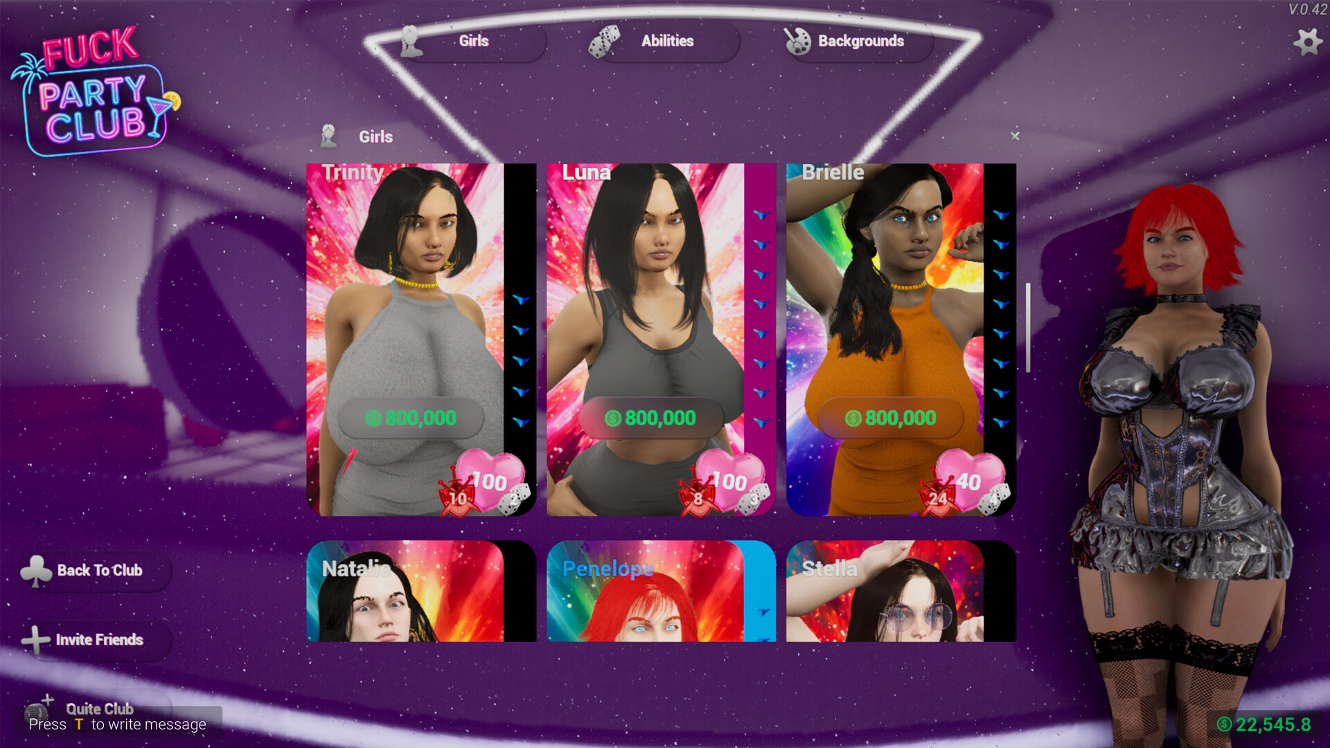 FUCK PARTY CLUB screenshot 1