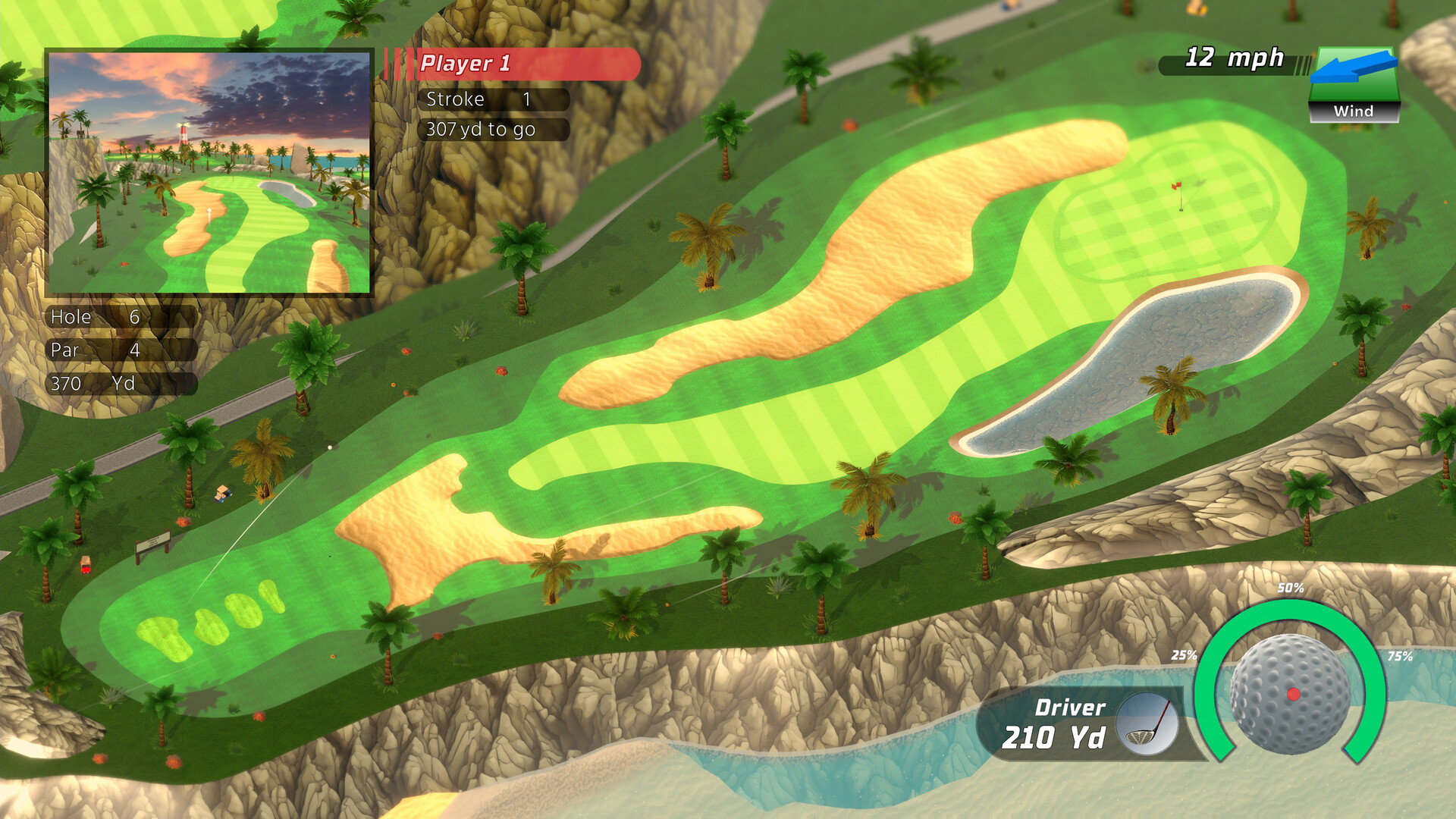 Golf Up Tropical screenshot 3