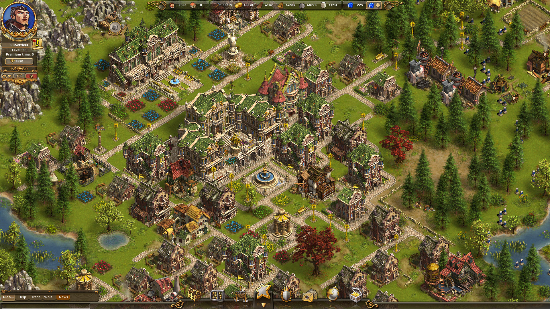 The Settlers Online screenshot 1