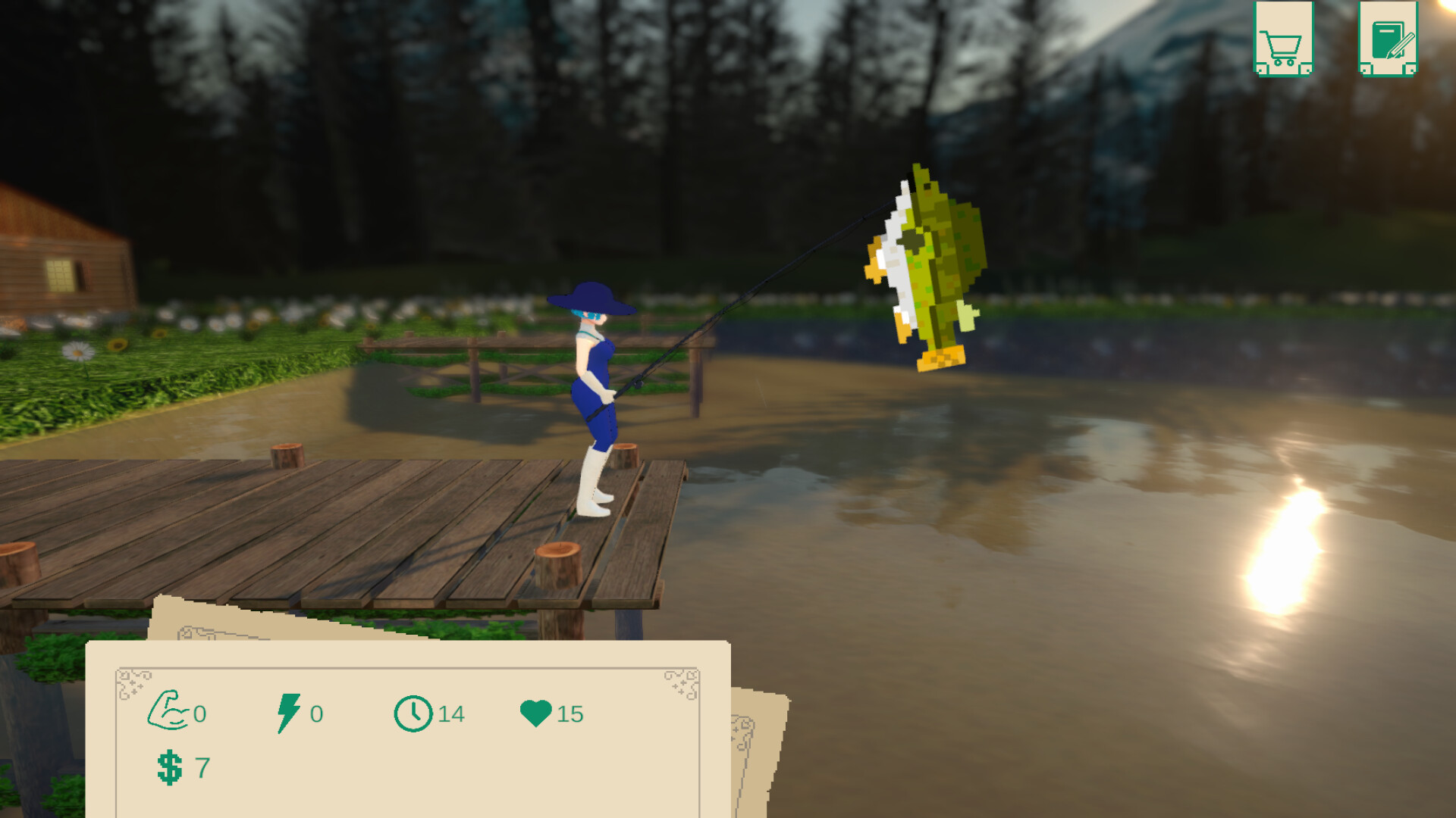 Type 'n' Fish screenshot 1