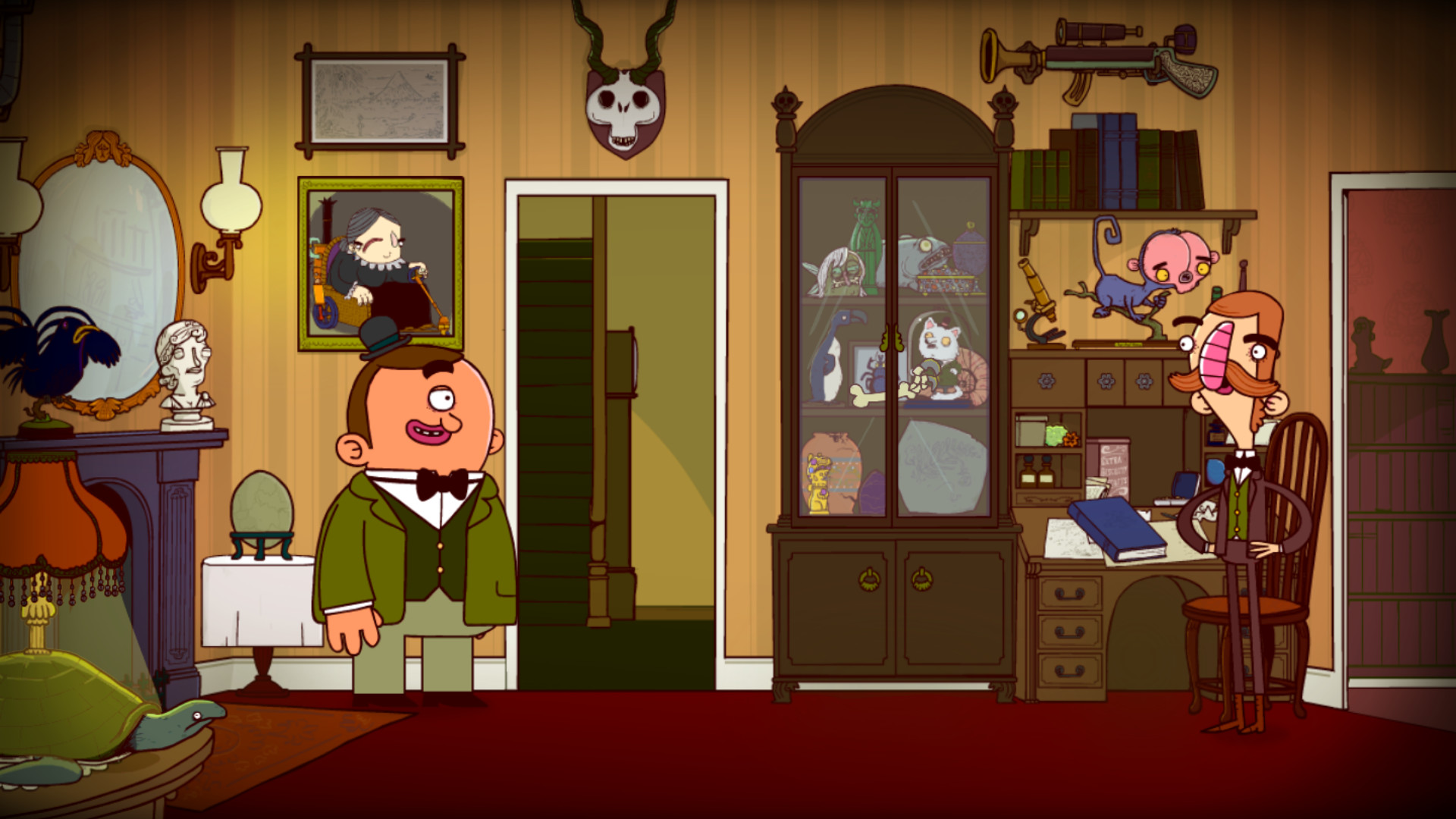 Adventures of Bertram Fiddle 1: A Dreadly Business screenshot 1