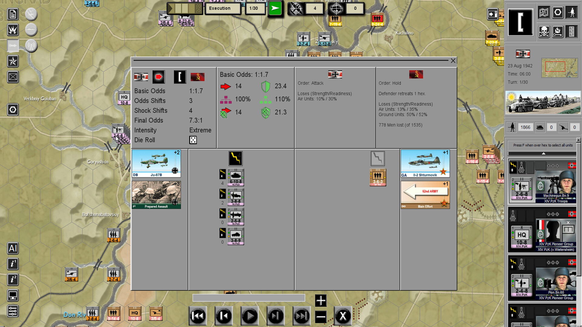 WEGO World War II: Stalingrad screenshot 4