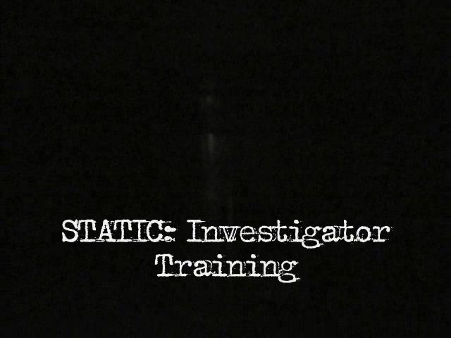 STATIC: Investigator Training screenshot 1