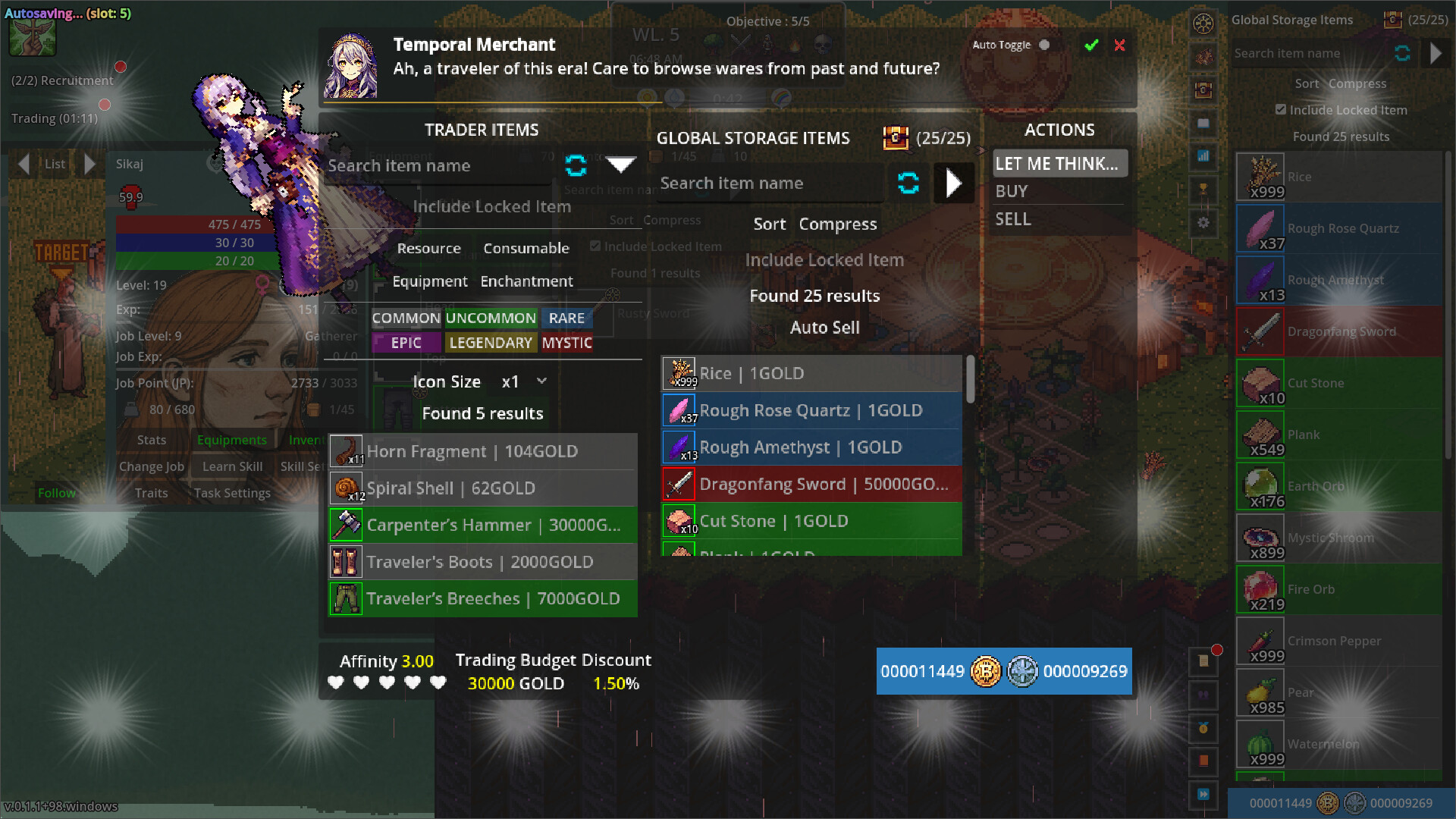 Chronominion Idler screenshot 12