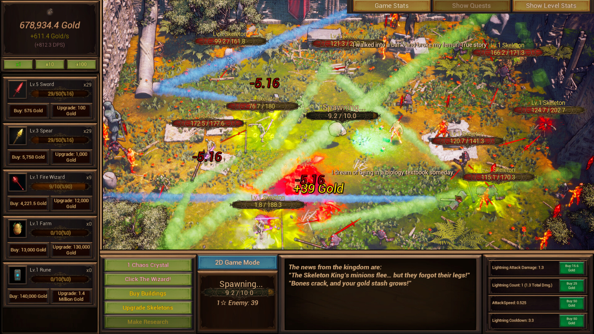 Kill The Skeletons screenshot 3