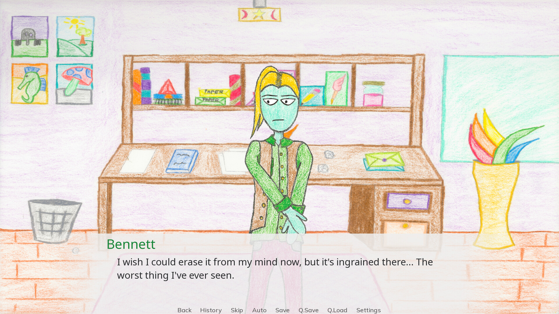 Murder in Crayontopia screenshot 3