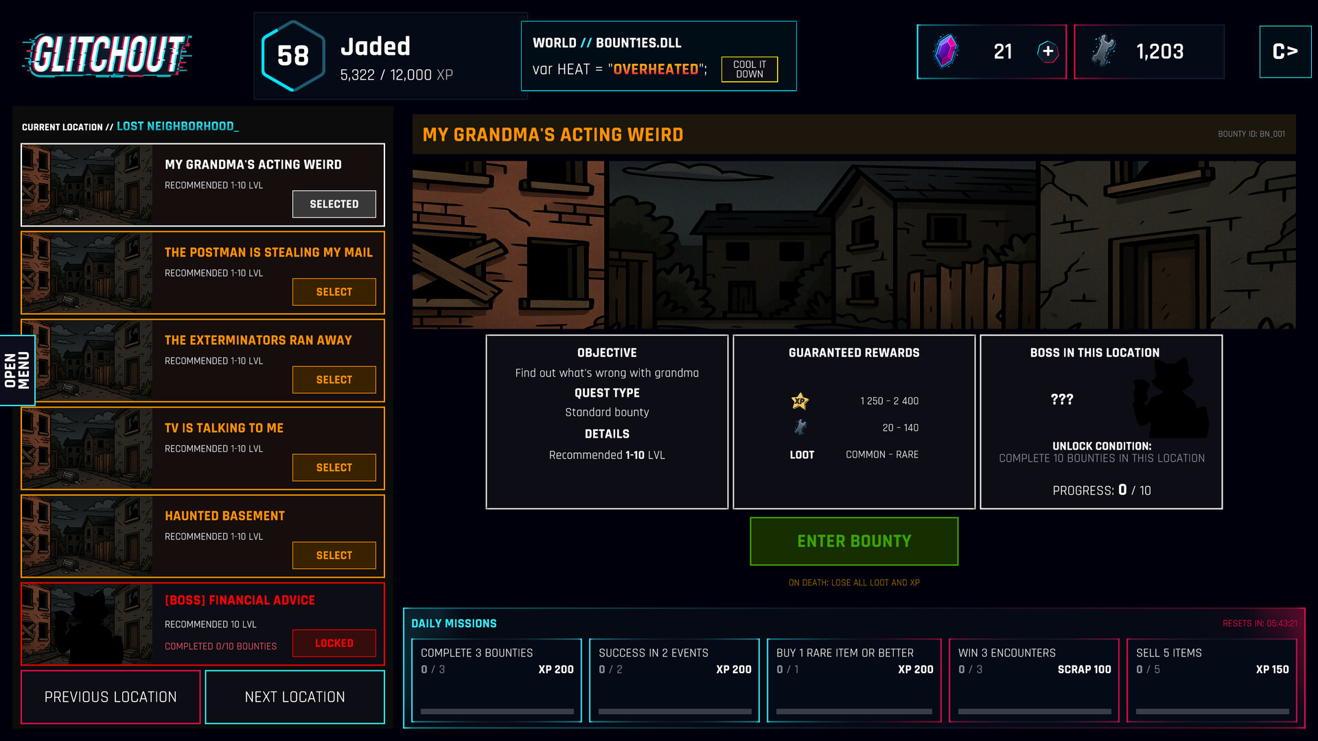 GLITCHOUT screenshot 3