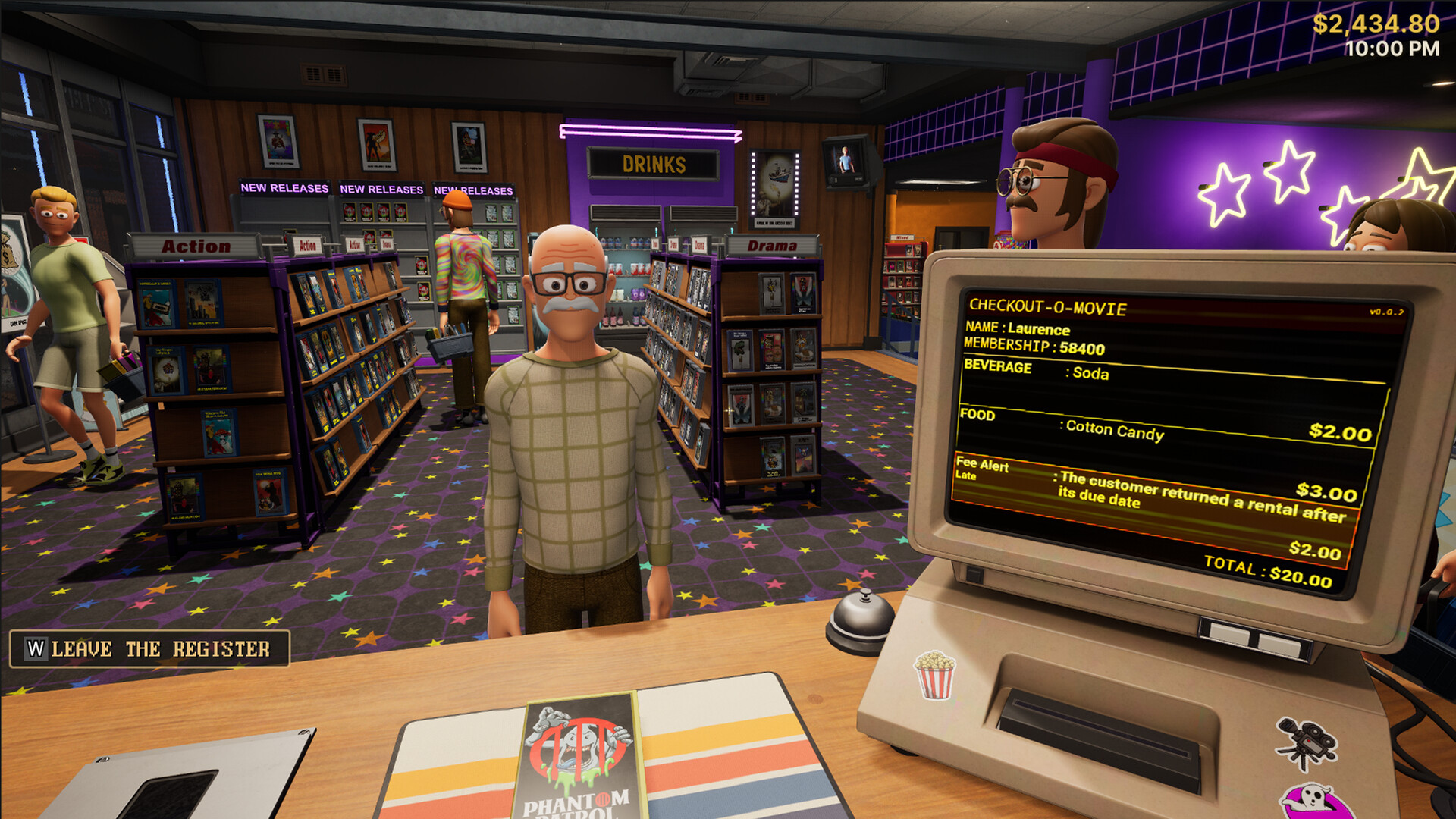 Retro Rewind - Video Store Simulator screenshot 1