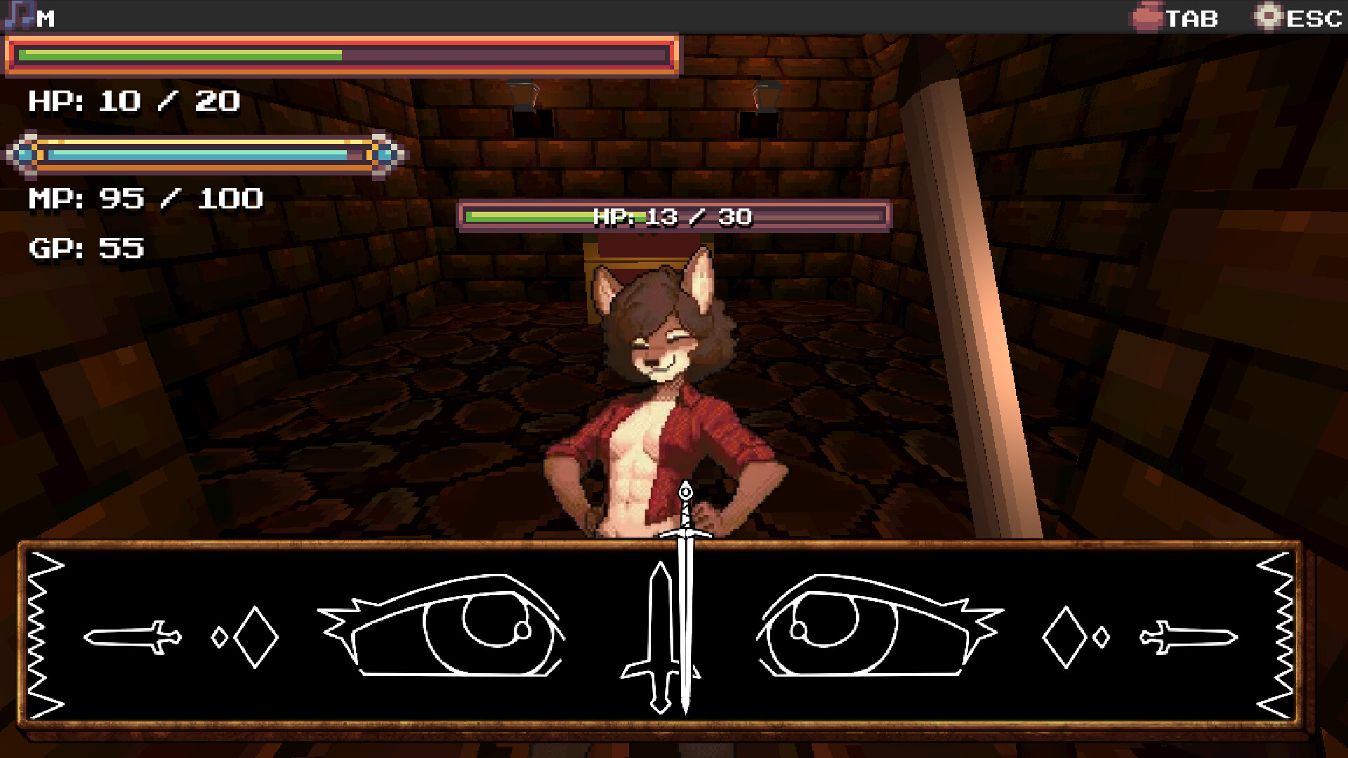 Crypts & Curves screenshot 1