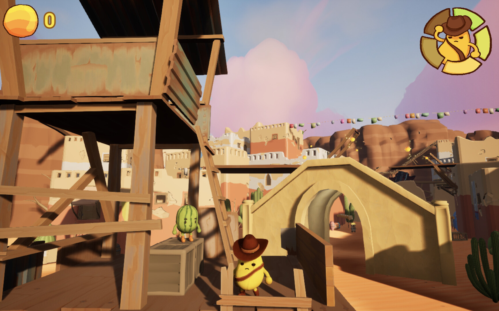 Banana Cowboy: The Wild Bunch screenshot 1