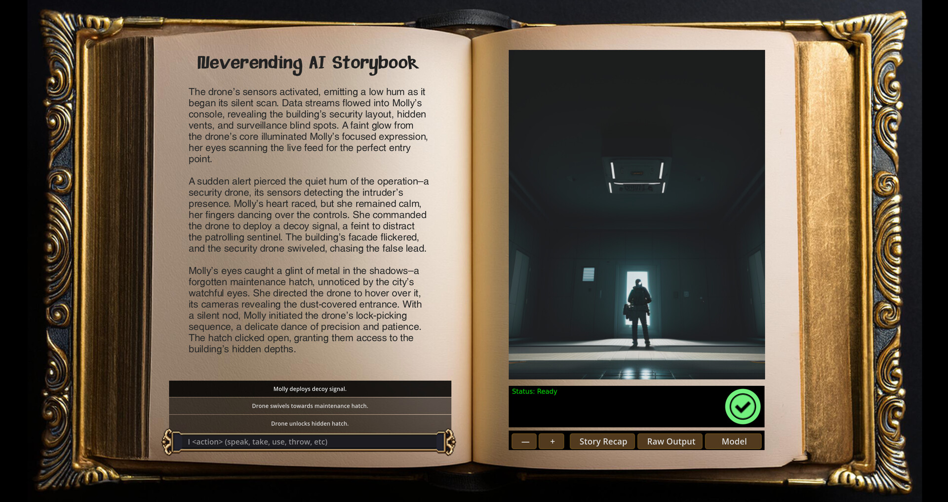 Neverending AI Storybook screenshot 2