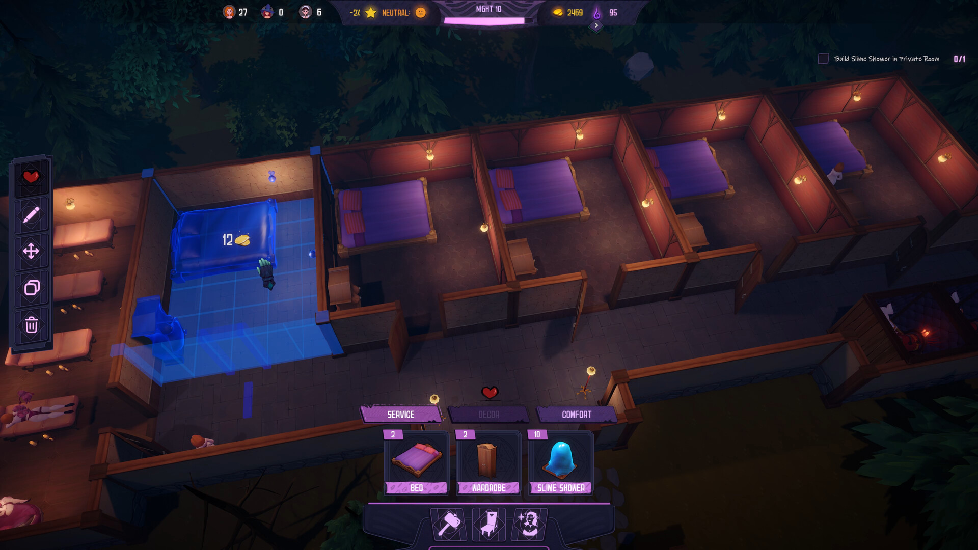 Fantasy Brothel Manager screenshot 1