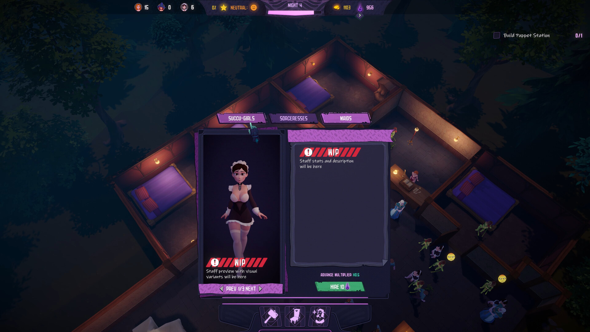 Fantasy Brothel Manager screenshot 5