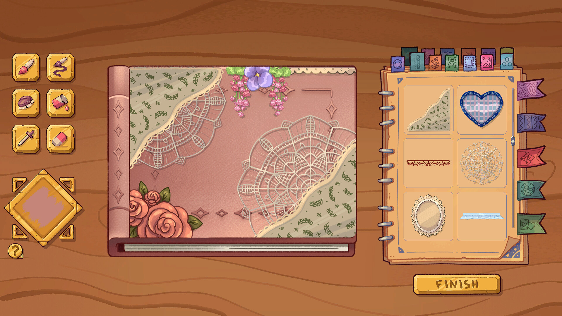 Bookbinding – Dark Cozy Sim screenshot 10