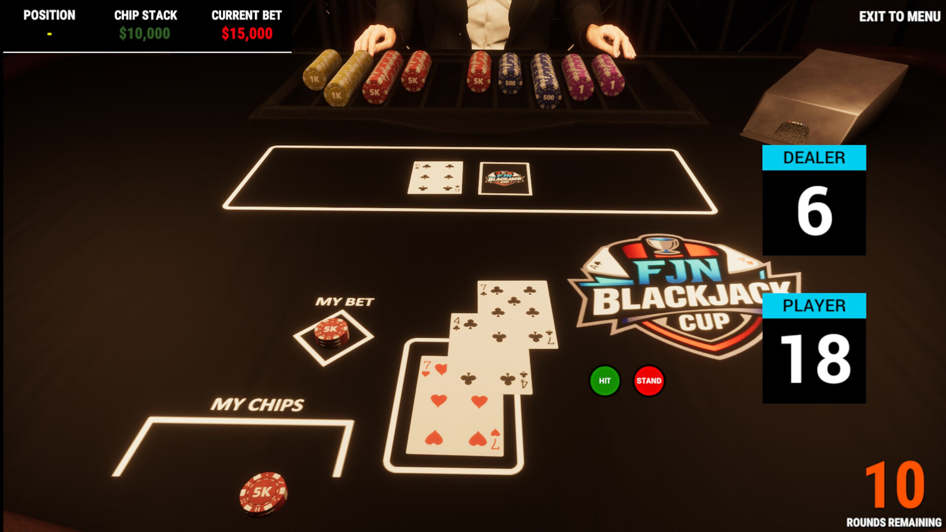 FJN Blackjack Cup screenshot 5