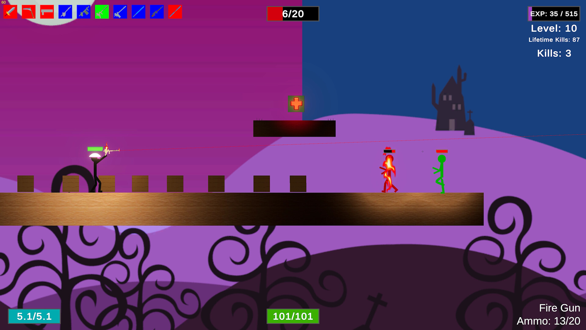 Stick Figure Combat screenshot 1