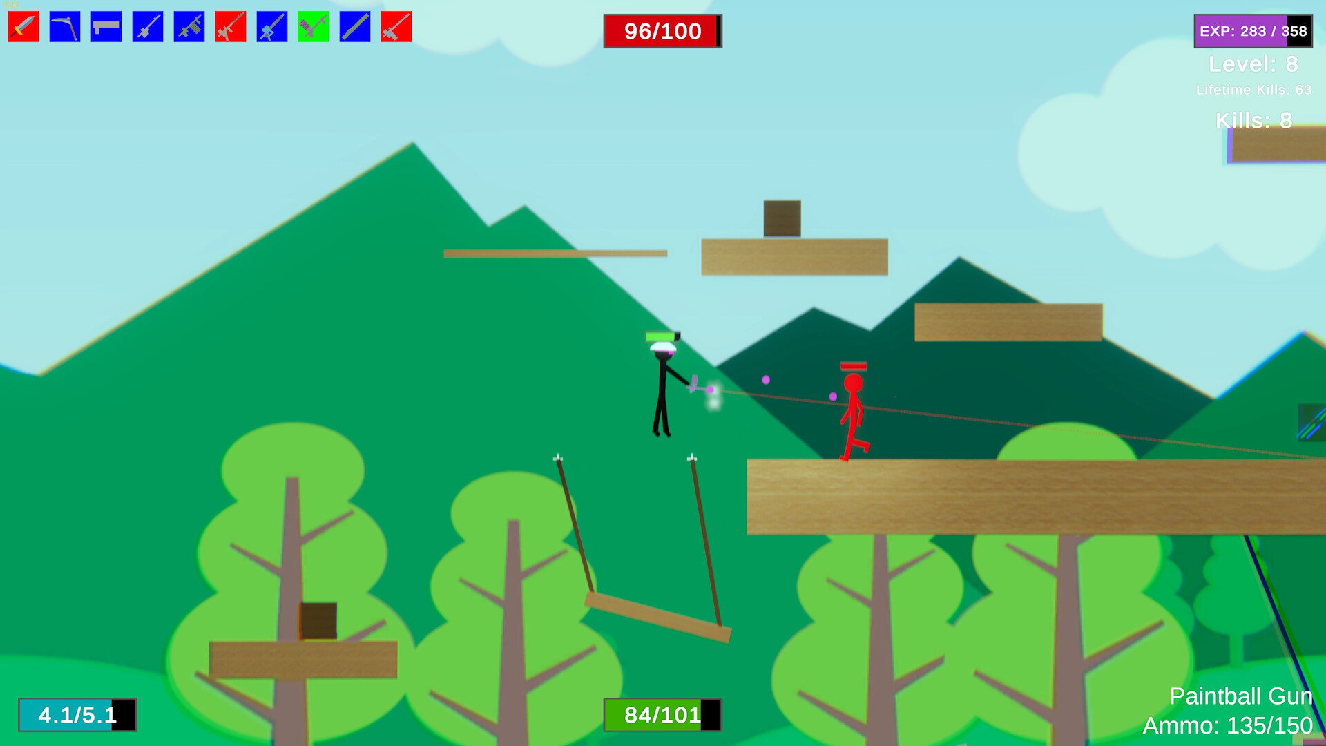Stick Figure Combat screenshot 2